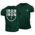 Men's Proverbs 27:17 Cotton T-Shirt
